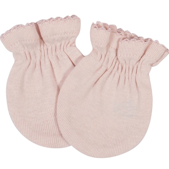 NEW* Gerber Organic Cotton Pink Socks & Mittens Bundle - Picture 8 of 10